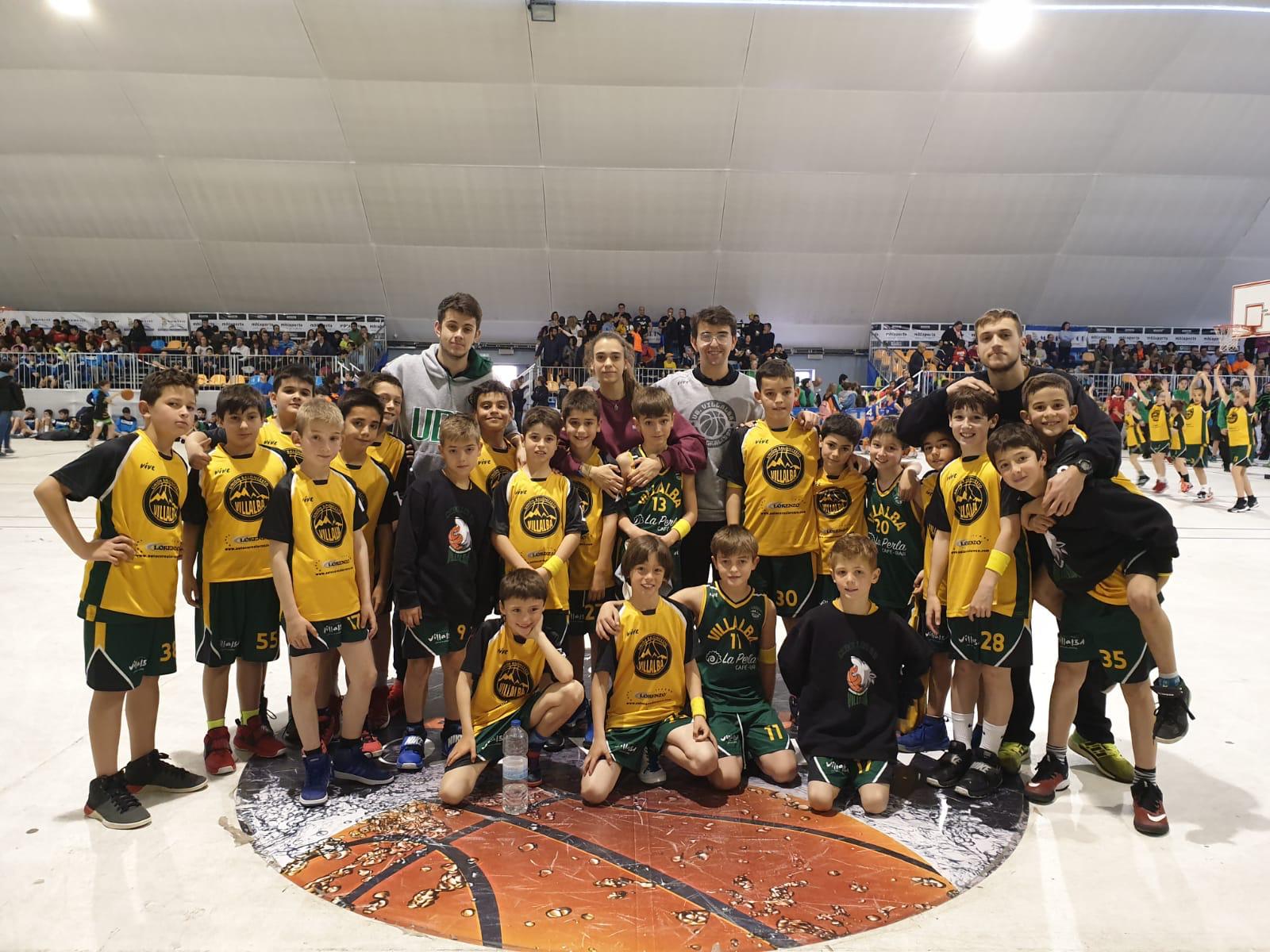 Históricos minis Baloncesto Villalba